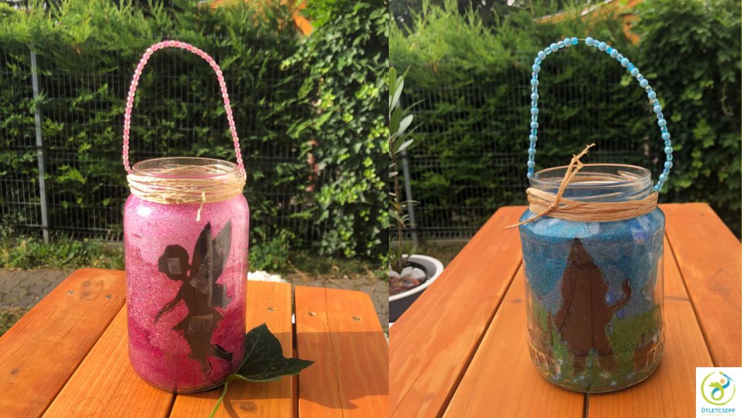 lámpások világosban kész lámpások világosban kerti kisasztalon